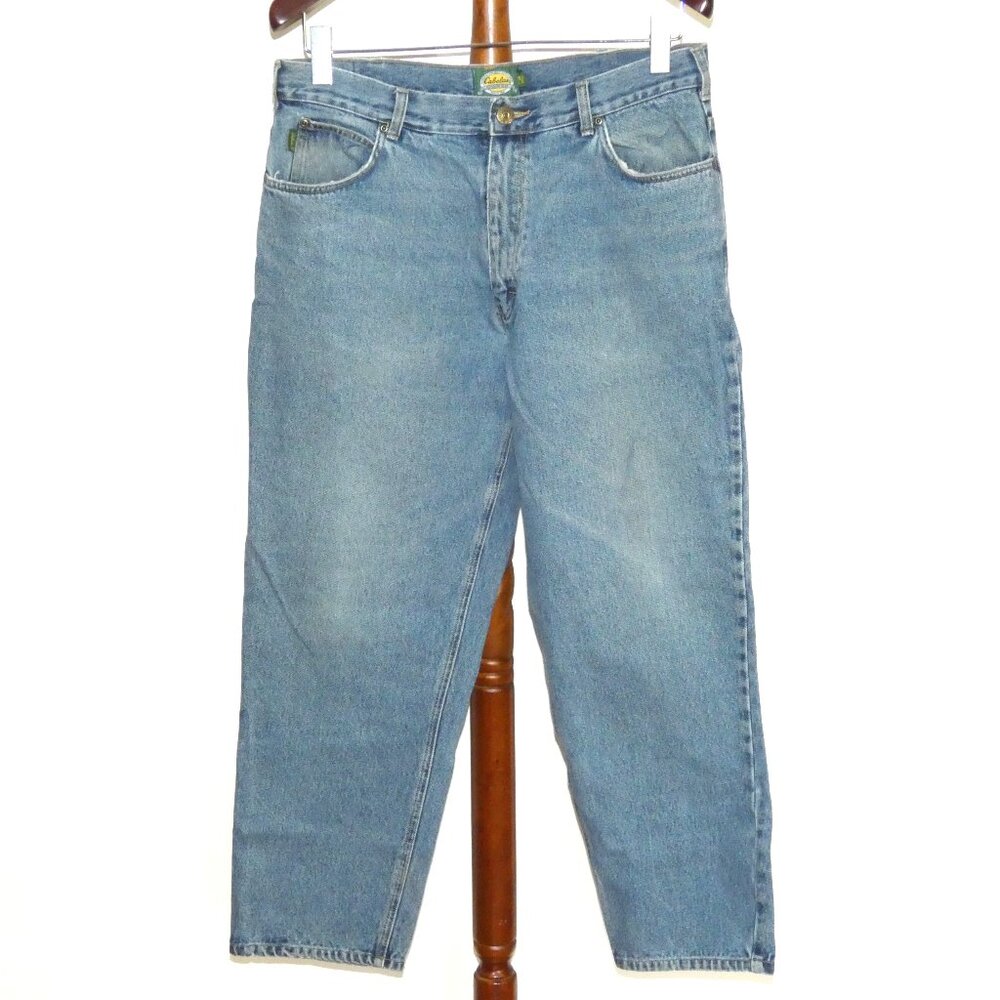 Cabela's tapered leg denim jeans